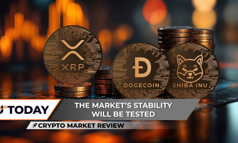 Crypto Market Review: XRP Volatility Squeeze is a  Recipe, Will Dogecoin (DOGE) Zero Removal Happen in February? Shiba Inu (SHIB) Bullruns Aren’t Possible Yet
