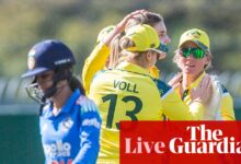 Australia v India: second women’s one-day cricket international – live | Australia women’s cricket team