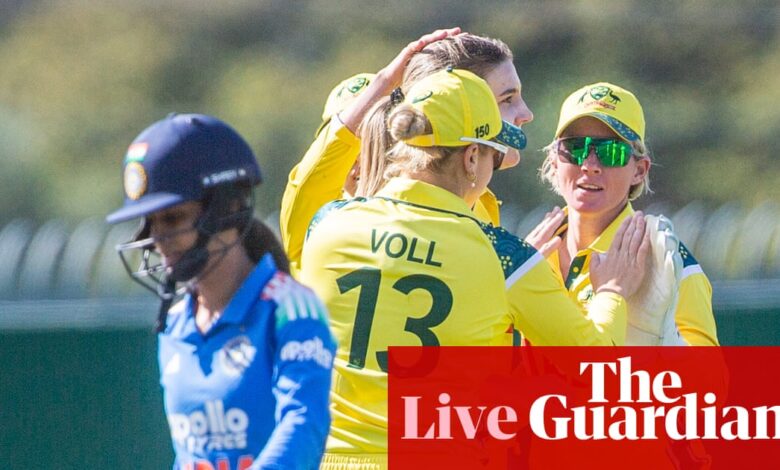 Australia v India: second women’s one-day cricket international – live | Australia women’s cricket team