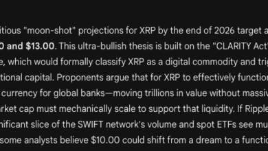 Google’s Gemini AI Predicts the Price of XRP, Dogecoin and Shiba Inu by the end of 2026