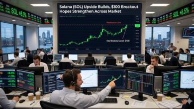 Solana (SOL) Upside Builds, 0 Breakout Hopes Strengthen Across Market