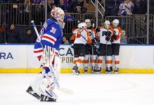 Rangers fall to Flyers in overtime as home woes hit new low