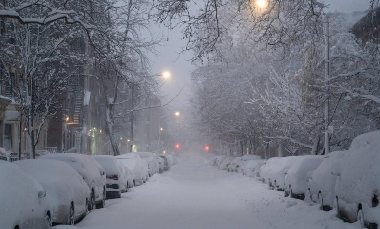 Maps show snow totals for one of the Northeast’s biggest winter storms in years