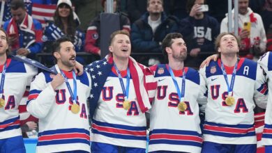U.S. men’s hockey team to appear at Trump’s State of the Union with their gold medals, Johnson says U.S. men’s hockey team to appear at Trump’s State of the Union with their gold medals, Johnson says