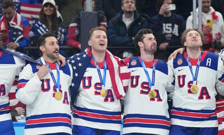 U.S. men’s hockey team to appear at Trump’s State of the Union with their gold medals, Johnson says