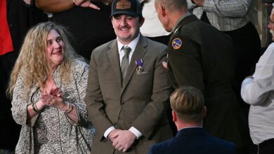 Trump awards Purple Hearts to Andrew Wolfe, family of Sarah Beckstrom; presents Medal of Honor, Legion of Merit, Medal of Freedom to others Trump awards Purple Hearts to Andrew Wolfe, family of Sarah Beckstrom; presents Medal of Honor, Legion of Merit, Medal of Freedom to others