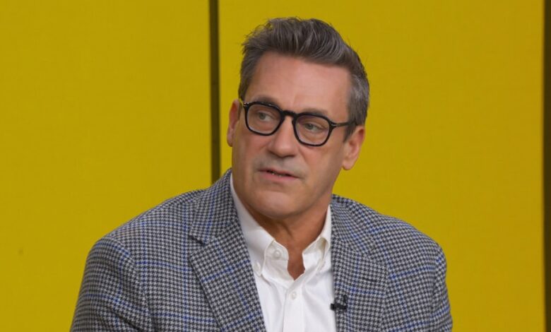 Jon Hamm shares how he discovered his now-viral dancing meme