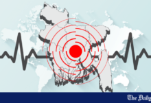 ঢাকাসহ বিভিন্ন এলাকায় ভূমিকম্প অনুভূত, উৎপত্তিস্থল সাতক্ষীরা
