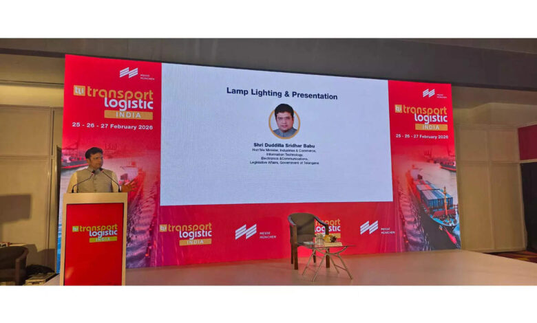 Telangana aims to emerge as global logistics hub by 2047: Sridhar Babu
