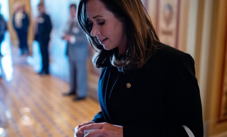 In a polarized Capitol, Katie Britt works to play dealmaker : NPR