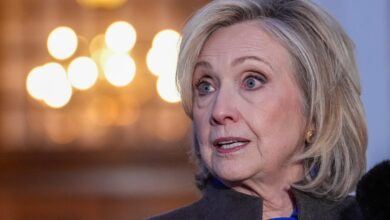 Hillary Clinton wraps with House Oversight in Epstein investigation : NPR Hillary Clinton wraps with House Oversight in Epstein investigation : NPR