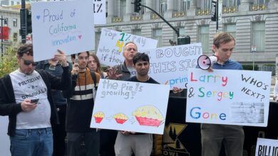 Yes, there really was a ‘March for Billionaires’ rally in San Francisco