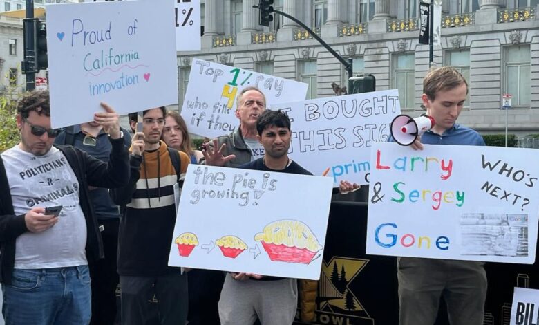 Yes, there really was a ‘March for Billionaires’ rally in San Francisco
