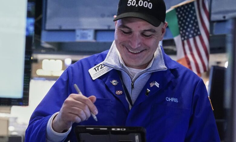 Hiltzik: The Dow hit 50,000 points. A milestone, or is it?