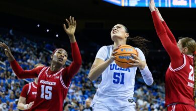 UCLA women blitz Wisconsin on Senior Day, win 21st in a row
