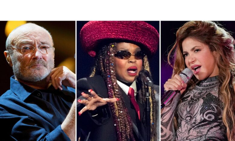 Phil Collins, Lauryn Hill, INXS, Iron Maiden, Luther Vandross get Rock Hall nods