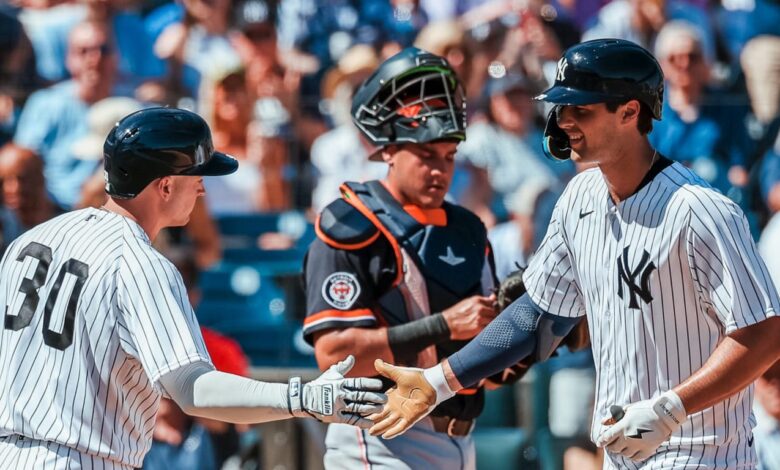 Spencer Jones models swing after Shohei Ohtani Spencer Jones models swing after Shohei Ohtani