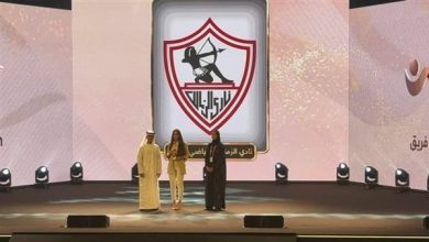 طائرة سيدات الزمالك يتوج بجائزة أفضل فريق نسائي لعام 2024