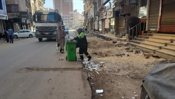 رفع 630 طن مخلفات بلدية وأتربة وناتج تقليم أشجار في الدقهلية