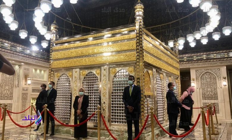 اليوم.. بدء غلق ضريح الإمام الحسين لأعمال الصيانة 1 450