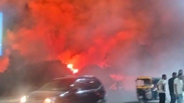 السيطرة على حريق بقطعة أرض فضاء في حلوان 1 776150159032220250712020521521