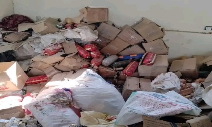 في الشرقية ضبطت السلطات 7 أطنان مواد غذائية منتهية الصلاحية بمخزن 1 elaosboa04359 1