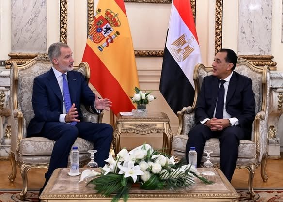 ملك إسبانيا يؤكد دور مصر الحيوي بالمنطقة ووعيه بالأزمات الراهنة 1 elaosboa87142