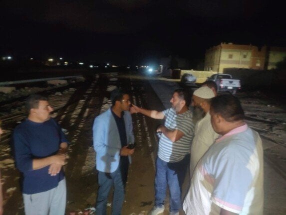 نائب مطروح يشدد على جهود نظافة واسعة بحي الشروق بالكيلو 7 1 elaosboa46297