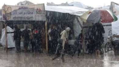 آلاف الخيام بغزة غرقت بفعل منخفض جوي يضرب القطاع 5 6351426671880202511150418171817