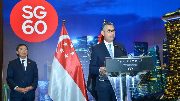 وزير التموين يشارك في احتفالية سفارة سنغافورة بالعيد الوطني الستين للاستقلال 1 6801490964685202511090852195219