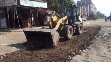 حملات موسعة للنظافة والتجميل ورفع الإشغالات بعدد من مراكز بني سويف 5 6911259056615202511120113121312