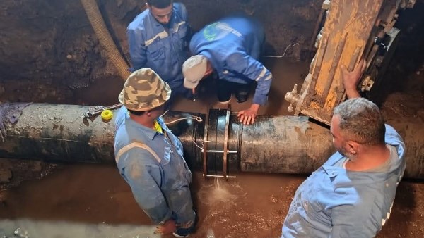 الانتهاء من إصلاح تسريب بخط مياه بني هلال بمركز منيا القمح 1 716257971529202511150953505350