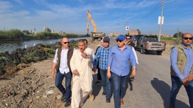 في زيارة مفاجئة| سويلم يتفقد حالة الرى وأعمال تطهيرات الترع بالبحيرة 8 72484319449720251112015101511