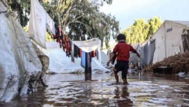 أمطار وخيام ممزقة.. الدفاع المدني بغزة يحذر من تفاقم الكوارث بسبب السيول 8 7691773856806202511160534313431