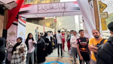 استمرار توافد الناخبين للتصويت بمدرسة محمد الفقي بابو النمرس 6 84590823898820251110030920920