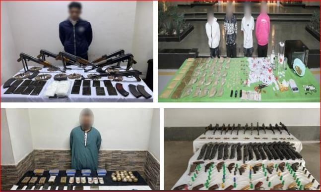 مصرع عنصر إجرامي في تبادل إطلاق النيران مع الشرطة في قنا.. وضبط مخدرات بـ50 مليون 1 elaosboa13486