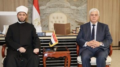 وزيرا التعليم العالي والأوقاف يبحثان تعزيز التعاون واستثمار بنك المعرفة المصري 5 elaosboa14095