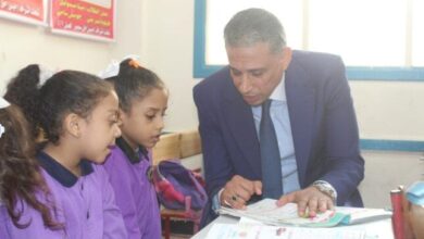 وكيل تعليم الجيزة يتفقد مدارس كرداسة وبولاق الدكرور 5 elaosboa17409