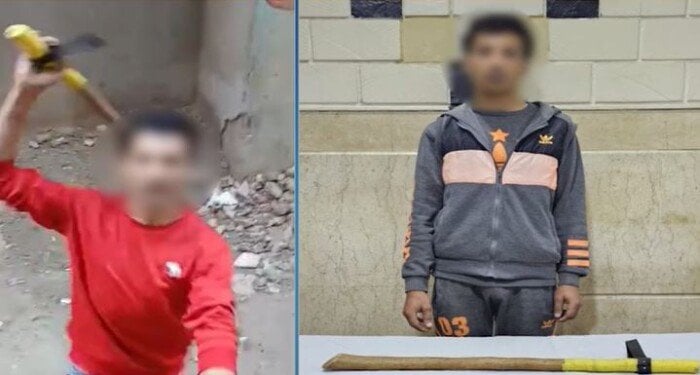 ضربهم بـ«الشومة».. ضبط بطل فيديو التعدي على مواطن وزوجته ببلبيس| فيديو 1 elaosboa21693