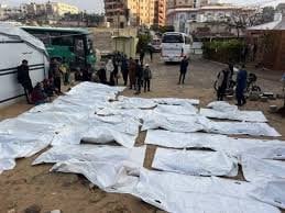 مستشفيات قطاع غزة: استلام 15 جثمانا لشهداء تم الإفراج عنهم من قبل الاحتلال 1 elaosboa24138