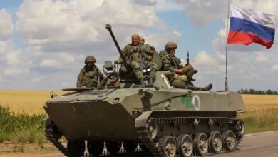 القوات الروسية تتقدم بالقرب من «ليمان» في منطقة «خاركوف» الأوكرانية 7 elaosboa39654