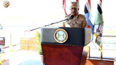 وزير الدفاع يشهد تنفيذ المرحلة الرئيسية للمشروع التكتيكي بالذخيرة الحية في المنطقة الغربية 7 elaosboa40961 1