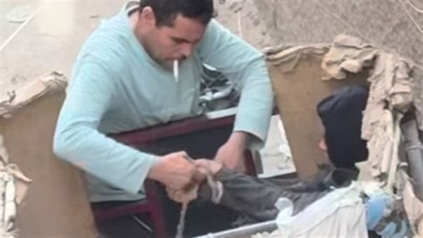 كواليس فحص فيديو التعدي بالضرب على فتاة وربطها في تروسيكل بالشرقية 1 elaosboa52730