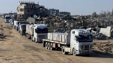 فلسطين تناشد العالم الضغط على إسرائيل لإدخال الخيام والمساعدات لغزة في ظل الظروف الجوية القاسية 5 elaosboa53968 1