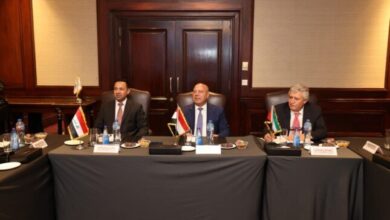 كامل الوزير يترأس الجمعية العمومية لشركة الجسر العربي للملاحة بحضور وزير النقل الأردني 5 elaosboa72385