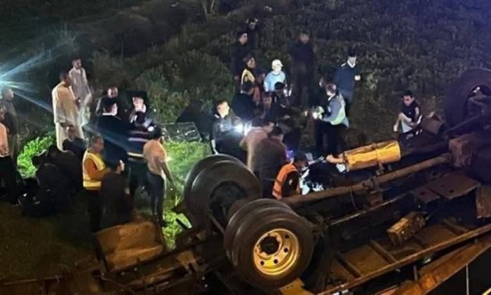 بالأسماء.. إصابة 22مجندًا في حادث انقلاب سيارة شرطة بالبحيرة 1 elaosboa79241