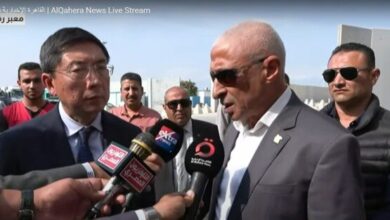 محافظ شمال سيناء وسفير سنغافورة لدى القاهرة يتفقدان معبر رفح البري 7 elaosboa94528