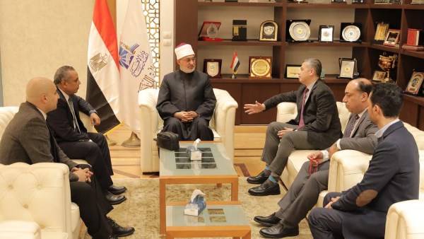 مفتي الجمهورية يستقبل وفدا من أعضاء نادي القضاة بمحافظة بورسعيد 1 7341609701689202512290625542554