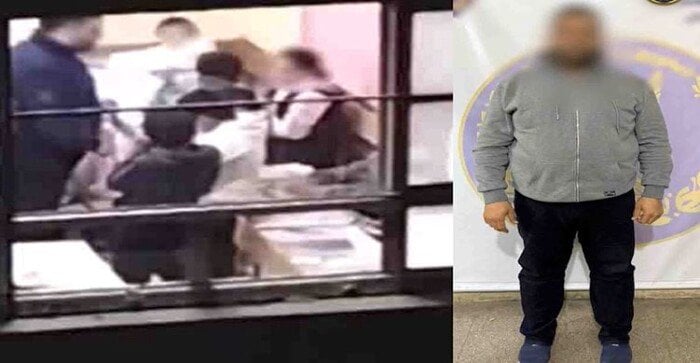 «دروس خصوصية داخل مدرسة».. ضبط مدرس تعدى بالضرب على الطلاب بالشرقية| فيديو 1 elaosboa05427