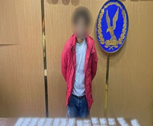 القبض على شخص بحوزته كروت دعاية انتخابية لتوزيعها على المواطنين بالجيزة 1 elaosboa37401